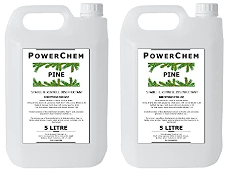 Disinfectant Concentrate Liquid - Multi Surface All Purpose - Antibacterial - Antiviral - EN1276 | Use in Kennels, Toilets, Kitchen, Office, Astro Turf & Many More Other Surfaces (10L, Pine)