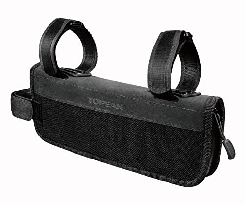 Topeak Gear Bag, Horizontale Schlauchtasche mit Klettverschluss und Zubehör, inklusive Unisex für Erwachsene, Schwarz, Einheitsgröße