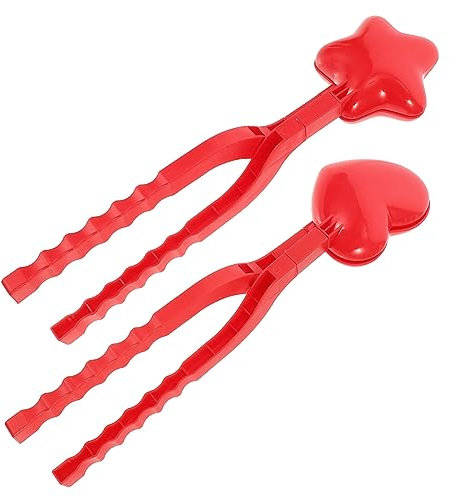 Anneome 2satz Outdoor Schneeballmacher Frostfestes Kunststoffspielzeug Für Junge Mädchen Schneebälle Schnell Formen Für Matsch Geeignet Für Draußen Und Winterliche Schneeballschlachten