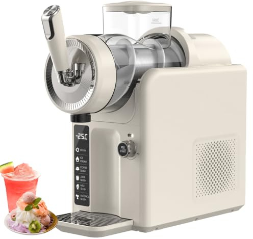 ZSJSM Macchina fangosa, Produttore di Frappe da 1,8 Litri, Crea Cocktail fangosi, congelati, Frappe, frullati e Succo congelato, Senza Ghiaccio o Preparazione necessari, 5 programmi preimpostati per