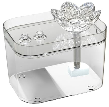 Fuente de agua para mascotas - Dispensador de filtro USB para mascotas - Fuente automática y silenciosa para gatos para gatitos y domésticos
