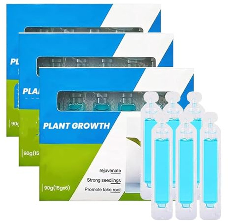Engrais revitalisant pour plantes, stimulateur de croissance, solution phytovitaminée professionnelle, amendement organique pour semis et boutures