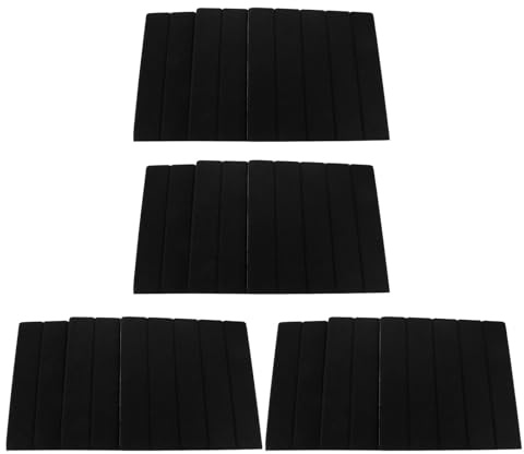 IWOWHERO 12pcs High Density Vertical Acoustic Wall Panels Soundproofing Tiles with Adhesive for Recording Studio Home Office Bedroom Noise Cancelling and Echo Absorption