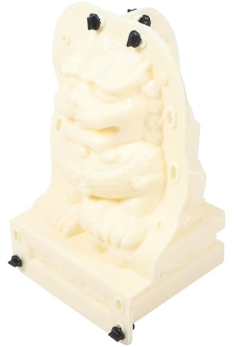 KONTONTY Stampo per Calcestruzzo per Balaustra Sfera Decorativa, Accessorio Fai da Te in Plastica Resistente per Ornamento Superiore Colonne Romane, Uso per Balconi e Aree Esterne