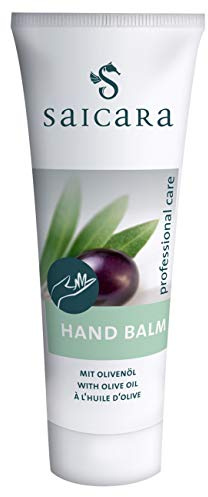 saicara Handcreme – beruhigende und feuchtigkeitsspendende Hand Intensiv-Creme für sehr trockene und desinfektionsmittel-geschädigte Hände , 75 ml (1er Pack)
