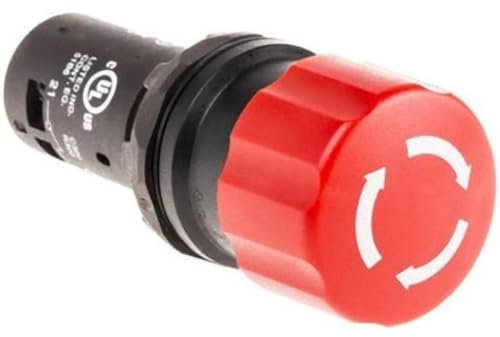 abb-entrelec – Push Button Emergency Diameter 30 ce3t-10r-11 1 NA + 1NC