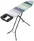 Brabantia - Ironing Board B - With Solid Steam Iron Rest - Adjustable in Height - Non-Slip Rubber Feet - Cotton Cover with Foam Layer - Foldable - Morning Breeze - 124x38 cm