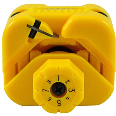 Miller MSAT - Herramienta de cable eléctrico de 16 canales de media escala y bolsa para técnicos, electricistas e instaladores, pelador fácilmente portátil, herramienta de cable eléctrico, 90,7 g