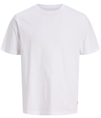 JACK & JONES Male T-Shirt Einfarbig T-Shirt