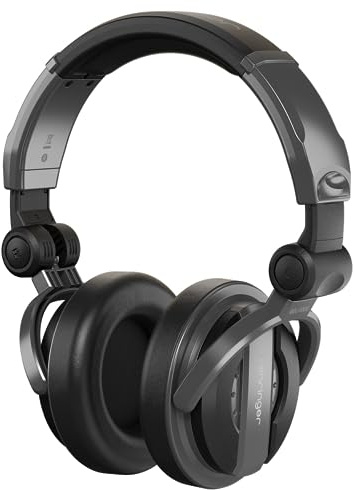 Behringer BDJ 1000 Casque DJ Professionnel avec Isolation phonique et Son Clair pour Studio et Live
