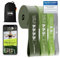 Wild Instincts 4er Set Pull Up Bänder/Fitnessbänder Set/Band für Klimmzüge/Resistance Bands Set/Gummiband Sport/Widerstandsbänder für Crossfit & Stretching +Tasche +Trainings WebApp