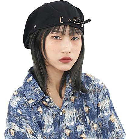 CLAPE Unisex Schiebermütze Atmungsaktiv Flatcap Retro Baskenmütze Baumwolle Schirmmütze Schlägermütze Cotton Newsboy Cap Gatsby Mütze Golfermütze