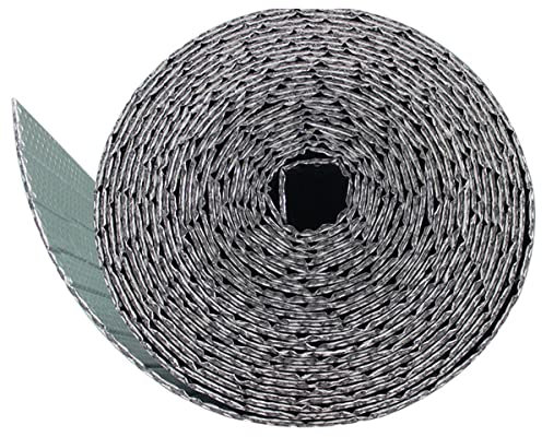 CCLONGTT Autocollant Film Isolant Thermique Isolation Réflecteur De Chaleur Pour Radiateur 3-4mm Sol Toit Mur, Reflecteurs Thermoréfléchissant (Size: 1mx5m)