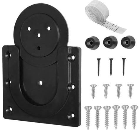 Dartboard Bracket, Dart Board Wall Brackets Kit Adjustable Professional Dartboard Wall Mount Bracket, Board Stand Hanging Kit with Oche Tape Measure for Targets Most Dart Boards