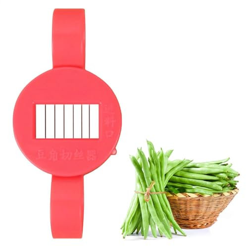 Haricot Français | Déchiqueteuse ergonomique pour haricots verts | Trancheuse multifonctionnelle de trancheuse de coupe-haricots verts de légumes, outil de cuisine de déchiqueteur de légumes