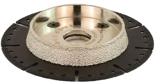 WEFARU Diamant Trenn- und Anfasscheibe Ø 125 mm für Winkelschleifer – zum Trennen und gleichzeitigen Anfasen von KG-, GF-, PVC- und harten Kunststoffrohren