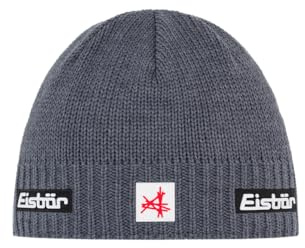 Eisbär Mütze Herren & Damen Trop Ski Austria - Merino Wintermütze Unisex mit Fleece schützt vor Kälte und Wind - Strickmütze atmungsaktiv thermoregulierend Wintermütze Haube aus Österreich