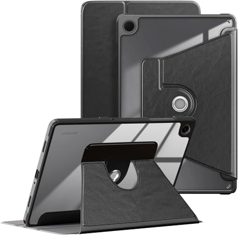 TOPCASE Rotating Case Compatible with Samsung Galaxy Tab A11 Plus X230/Tab A9 Plus 11 Inches, 360 Degree Rotating Stand Case, Auto Sleep/Wake Protective Case for Galaxy Tab A11+ Tablet, Black
