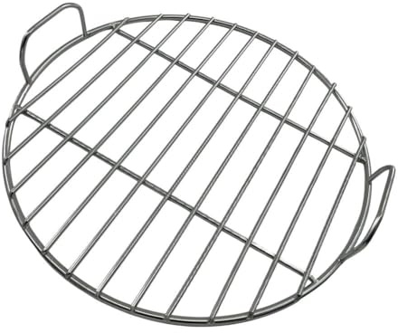 URPIZY Griglia rotonda con manico per barbecue Weber 7432 e 57 cm, per barbecue a sfera Ø 47 cm, per barbecue all'aperto, diametro 45 cm, singola