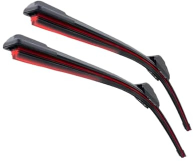 Bras D'essuie Glace 2/4 Pièces Pour X-trail T31 2007-2013 24 + 16 Essuie-glaces De Voiture En Caoutchouc Double Lame Avant Brosses Coupe Essuie-glace Pare-brise Ensemble De Balais(2PCS)