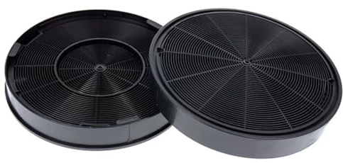 2 x Carbon Filters Compatible with Rangemaster Classic Cooker Hoods - Fits CH60, CH90, CH110, CH120 & CLAHDC90 Models - Round Charcoal Vent Filter 200 x 30mm (Pack of 2)