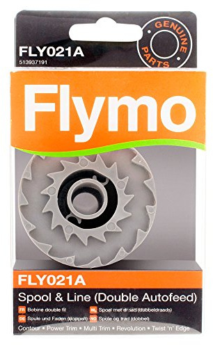 Genuine FLYMO Revolution 2000/2300 / 2500 Strimmer Spool & Line Double Autofeed (FLY021A)