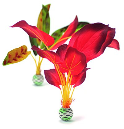 biOrb Set di piante in seta L verde e rosso