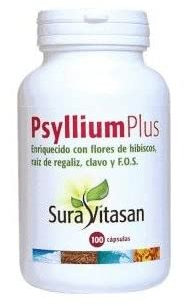 Psyllium Plus con Fos 100 cápsulas de Sura Vitasan
