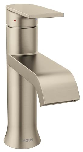 Moen 6702BN Genta Bathroom Faucet, Brushed Nickel
