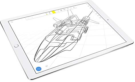 Apple iPad Pro (1st Generation, 12.9-inch, 2015), 32GB, Wi-Fi, Silver (Renewed)