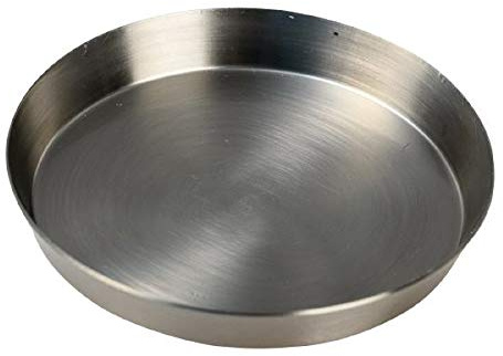 Kerzenteller Edelstahl Matt für Ø 8 cm Kerzen