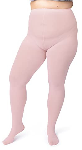 Silky Toes Womens Plus Size Transition Dance Tights- 2 Prs Ultra Soft Ballet Convertible Tights