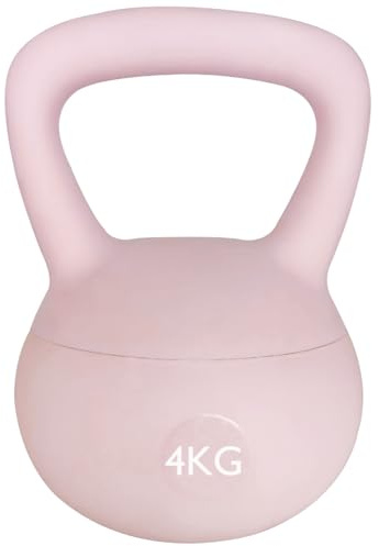 ZhaoCo Soft Kettlebell 4kg, 6kg, 8kg, 10kg, Kettle Bells with Iron Sand, Kettlebell Sets for Women & Men, Safe Strength Training Kettlebells, Kettlebell Weights for Fitness, Home Workouts