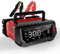 HTRC 30A Caricabatteria da Auto, 6V/12V/24V Caricabatterie Auto, Carica Batterie per Auto con Display LCD, Carica Batteria Auto per Barche SUV Litio LiFePo4 e Piombo Acido(AGM, GEL, MF, EFB, SLA, WET)