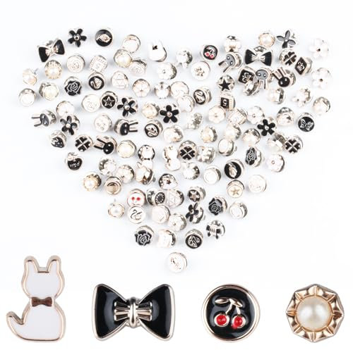 120 Frauen Sicherheit Brosche Knöpfe Ohne Nähen, Anti-Licht Abnehmbarer Kleidungsknopf, Damen Hemd Unsichtbare Knöpfe für Kleidung, Verhindern Sie versehentliche Exposition Knöpfen für Kleid