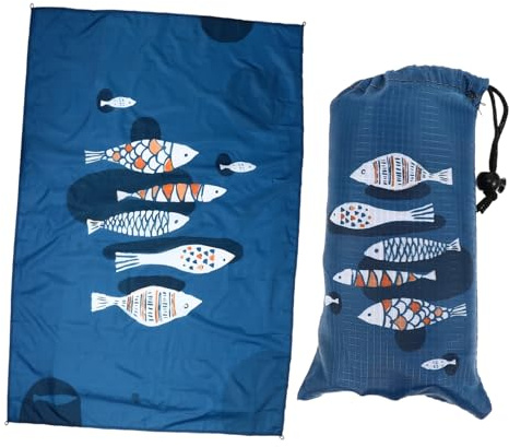 Yardwe Camping Bodenmatte Outdoor Picknickdecke aus Oxford Stoff für Strand und Reisen