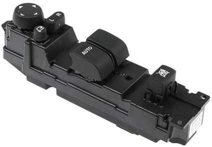 Boton Elevalunas DF7166350A, Accesorio para Automóvil Interruptor Control Ventana Eléctrico DF71-66-350A 03124290 para Mazda para 2 Pulsador Ventanas