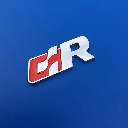 ZLSXTN Coche Insignia Logo para V-w Golf GTI, Etiqueta Metal Letra Frontal Capó Parachoques Trasero Emblema Protección Etiqueta Engomada Logotipo Coche Auto Accesorios,B