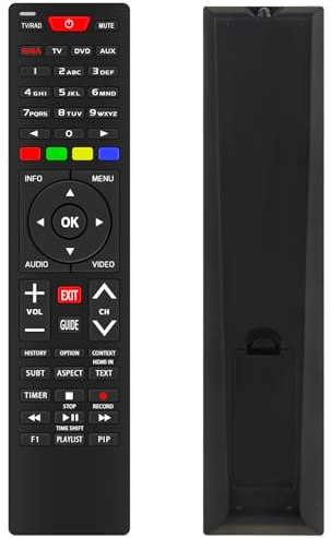 Ersetzte Fernbedienung Passend für Gigablue UE 4k Receiver,Quad/Quad 4K | UE / SE / UE 4K / Trio 4K /X1/X2/X3 V2,UHD-4K Quad 4K TV-Receiver