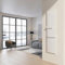 Termoarredo da Design a piastra Verticale 120x45 cm Radiante MILANO Bianco