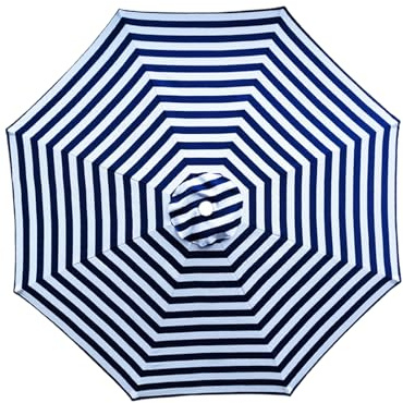 Cubierta De Reemplazo De Parasol- 300 Cm Conveniente Reemplazo De Paraguas De Patio | Cuerpo De Paraguas De Patio | Reemplazo De Toldos Para Jardín | Mercado De Protección UV Reemplazando La Cubierta