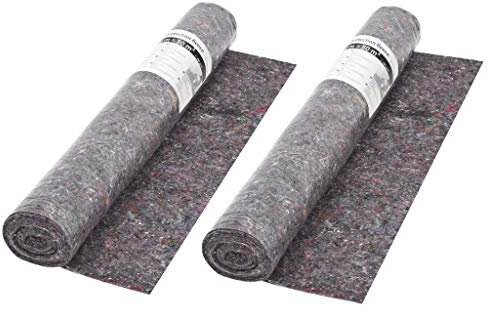 Snsowed Telo Protettivo per Pittori Antiscivolo 2 pz 50m 180g/m² Grigio,Forniture domestiche,Pellicole e passatoie di Protezione per pavimenti-142696