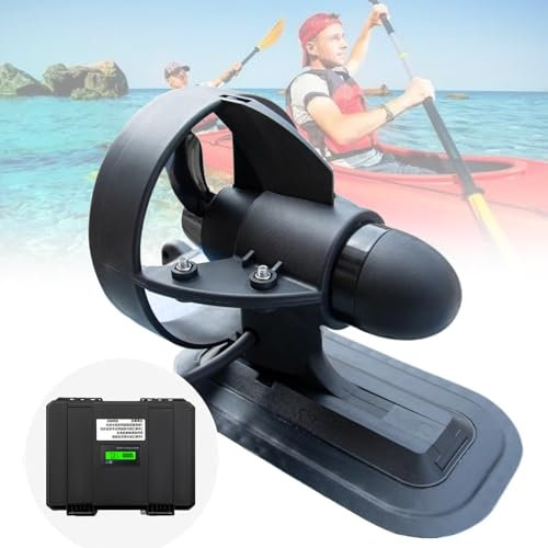 VNATWGOO Elektrischer Propeller 216 Wh/288 Wh, FüR Sup, Kajak, Surfbrett, Batteriebetriebener Unterwasserstrahlruder Strahlruder,288wh