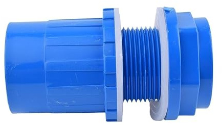 Clapet anti-retour à battant en PVC for tuyaux soudés au solvant, lot de 2, 5 ou 10 raccords bleu 20-50 mm for connecteur drainage d'aquarium (20, pièces)(40mm,2Pcs)