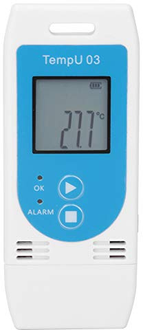 PDF USB-Datenlogger für Temperatur und Luftfeuchtigkeit, Wiederverwendbarer Rekorder mit LCD, 32000 Punkten, Hohe Genauigkeit, für Lagerverwaltung, Logistiktransport