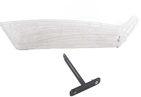 Tischkreissäge Schutzabdeckung 30cm Acryl Transparent Schutzgehäuse, Klingenabdeckung für Holzarbeiten - Staubschutz, Klare Sicht, Einfache Montage