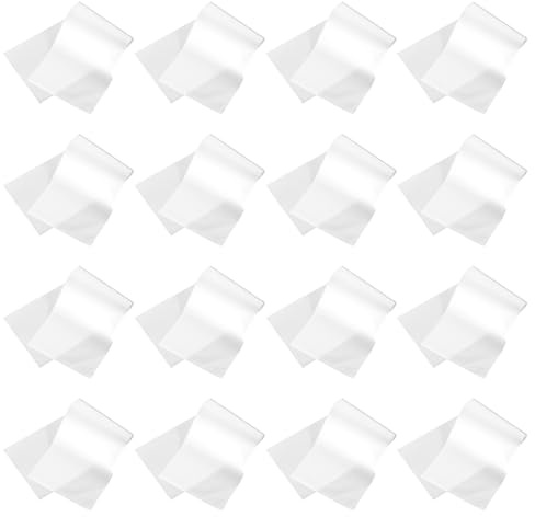 IWOWHERO Papel para Teñir el Cabello Blanco Reutilizable para Mechas Profesionales 100 Hojas de Pe en Salones de Belleza para Cabello Húmedo o Seco