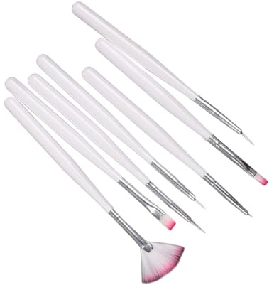 BIUDECO 14 pièces Set de Pinceaux Nail Art Professionnels pour Manucure Stylo Nail Art et Léger Accessoires Détail Ongles pour Décoration Mains Adapté Usage Maison et Salon