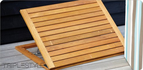 Kopfteil Korfu Teak natur 80x60
