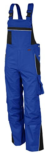 QUALITEX HIGH QUALITY WORKWEAR Latzhose PRO, Kornblau/schwarz, Gr. 58